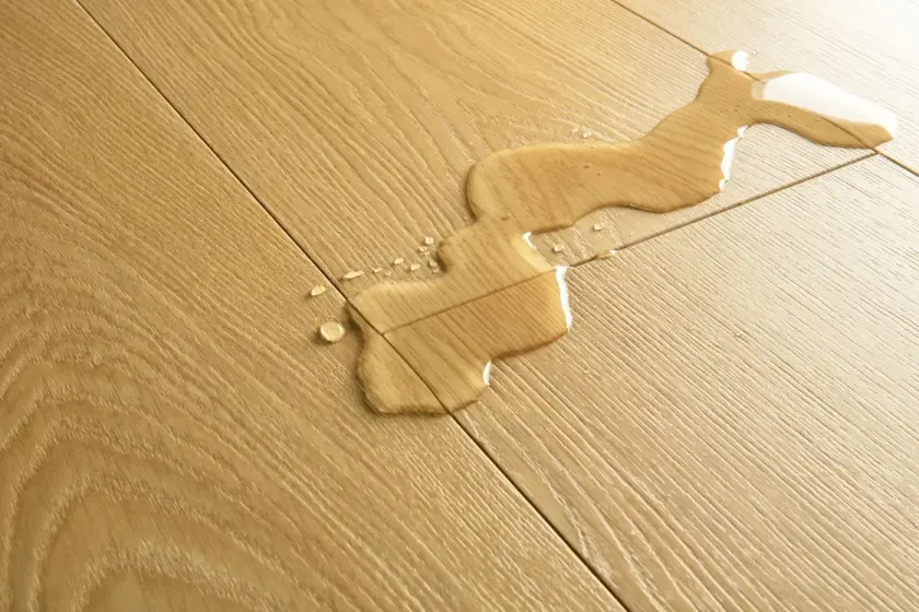 Close-up of a Pergo floor surface